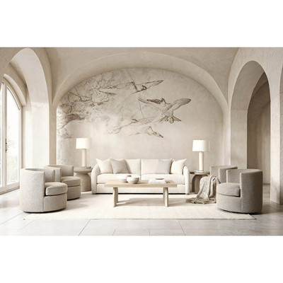 Bernhardt Antibes Pedestal Side Table