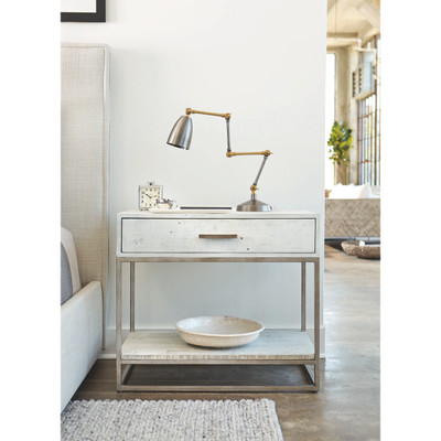 Bernhardt Alvar Nightstand in Brushed White
