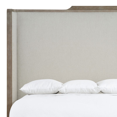 Bernhardt Albion King Upholstered Shelter Bed