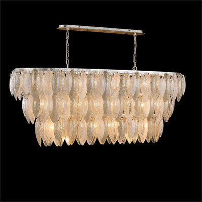 John Richard Aria Twenty-Two-Light Horizontal Chandelier