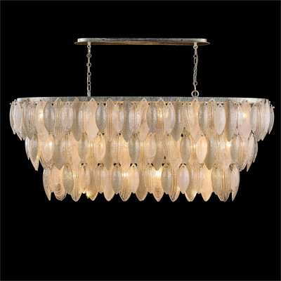 John Richard Aria Twenty-Two-Light Horizontal Chandelier