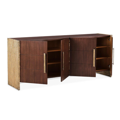 John Richard Cameroon Four-Door Credenza