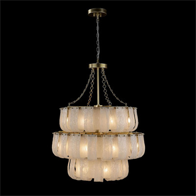 John Richard Castello Three-Tier Twenty-Four-Light Chandelier