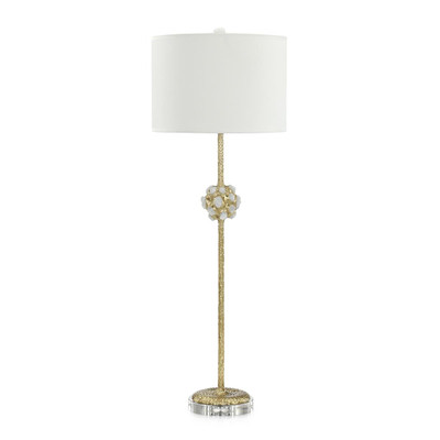 John Richard Crystal Cluster Buffet Lamp