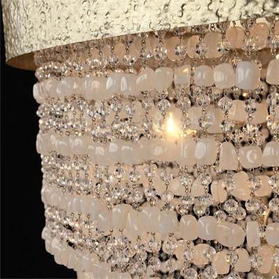 John Richard Crystal Veil Twelve-Light Chandelier