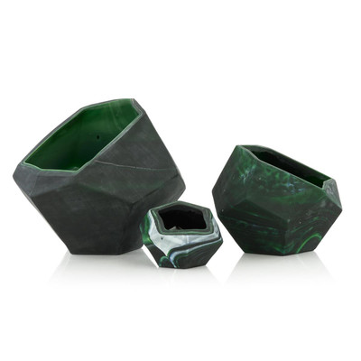 John Richard Eon Bowls - Set of 3 Green