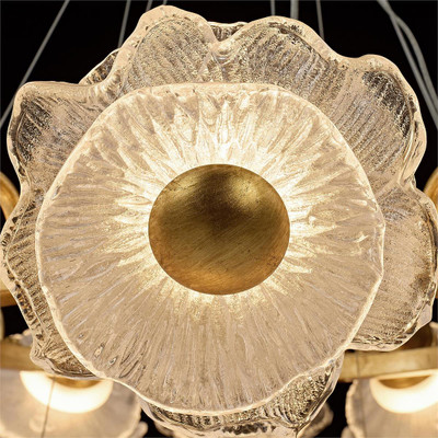 John Richard Farnese Two-Tier Twenty-One-Light Chandelier