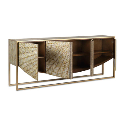 John Richard Florentine Four-Door Credenza