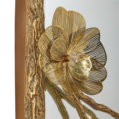 John Richard Golden Camellia Mirror