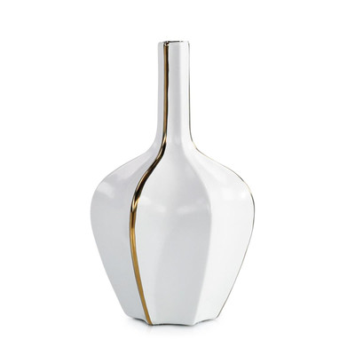 John Richard Golden Stripe Vase - Large