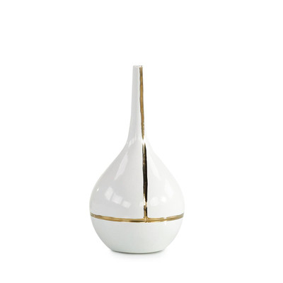 John Richard Golden Stripe Vase - Small