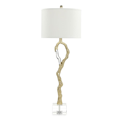 John Richard Metallic Ice Buffet Lamp - Brass