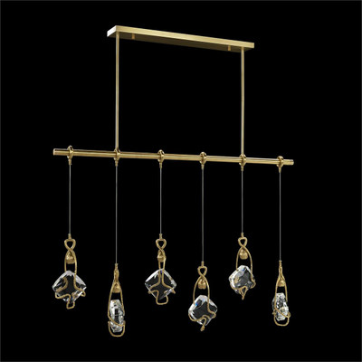 John Richard Mirelle Six-Light Horizontal Chandelier