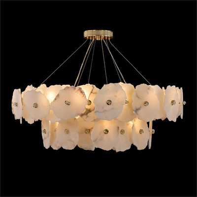 John Richard Montserrat Two-Tier Twenty-Four-Light Chandelier