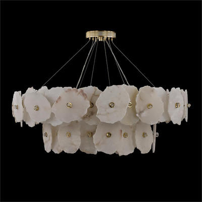 John Richard Montserrat Two-Tier Twenty-Four-Light Chandelier