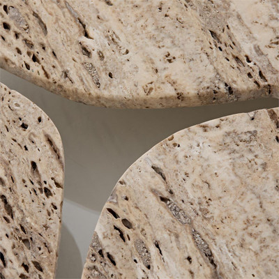 John Richard Organic Travertine Tray
