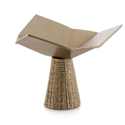 John Richard Origami Bowl - Tall Champagne