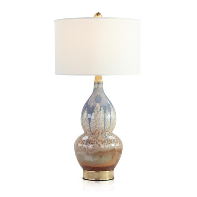 John Richard Overflow Table Lamp - Round