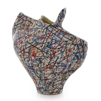 John Richard Pollock Vase - Wide
