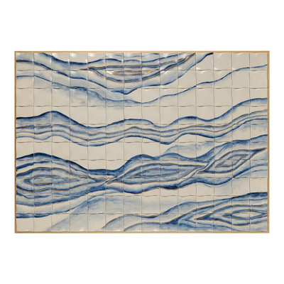 John Richard Porcelain Tide Wall Art
