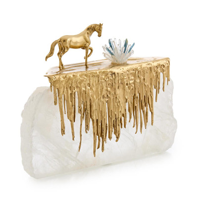 John Richard Prairie Sculpture on Selenite
