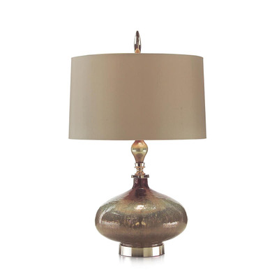 John Richard Rainwater on Glass Table Lamp