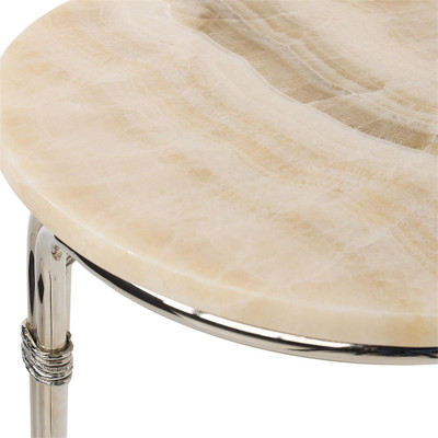 John Richard Tecali Accent Table