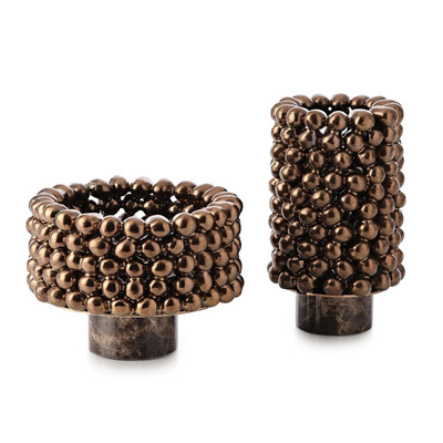 John Richard Tsumi Vase and Bowl - Set of 2