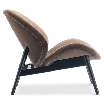 Bernhardt Jett Fabric Chair - Brown