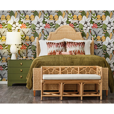 Worlds Away Chamberlain Queen Bed