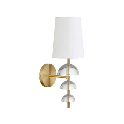 Worlds Away Demi Sconce