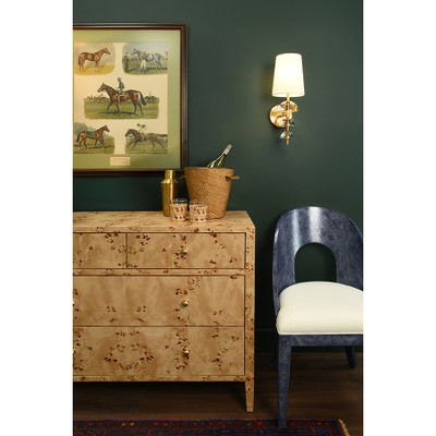 Worlds Away Demi Sconce