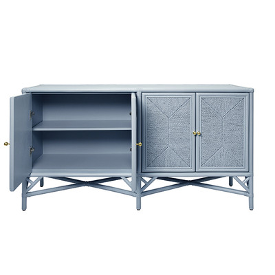 Worlds Away Eleanor Buffet - Blue