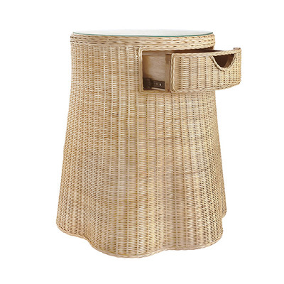 Worlds Away Ingrid Side Table