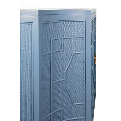 Worlds Away Isabel Buffet - Capri Blue