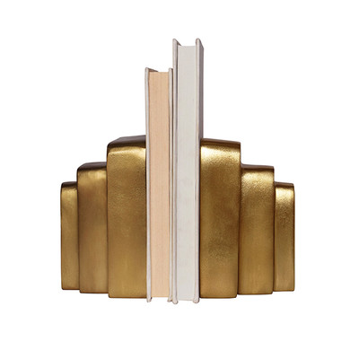 Worlds Away Karat Bookends