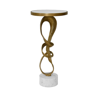 Worlds Away Olympia Side Table