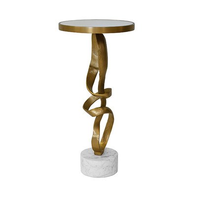 Worlds Away Olympia Side Table