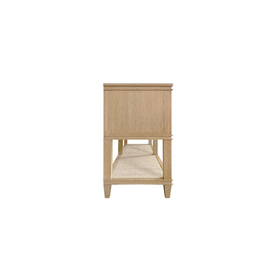 Worlds Away Richmond Console Table - Cerused Oak