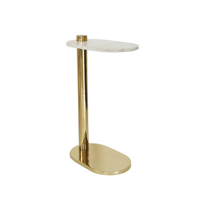 Worlds Away Simeon Cigar Table - Gold