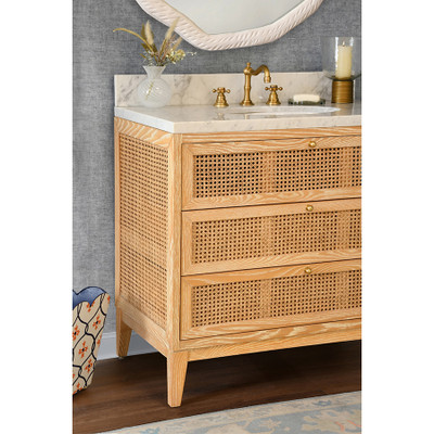 Worlds Away Wynn Bath Vanity - Cerused Oak