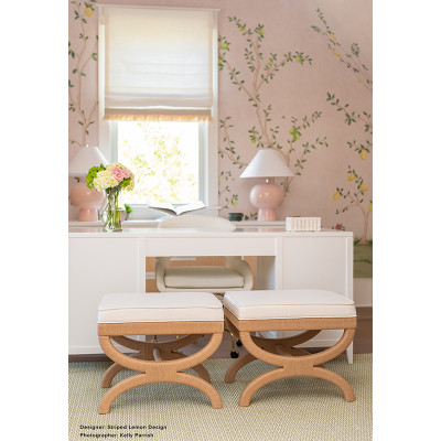 Worlds Away Xanadu Stool
