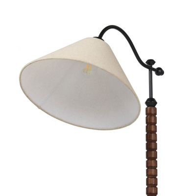 Amber Lewis x Four Hands Andy Floor Lamp - Warm Brown Oak