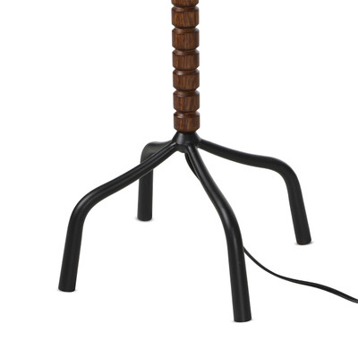 Amber Lewis x Four Hands Andy Floor Lamp - Warm Brown Oak