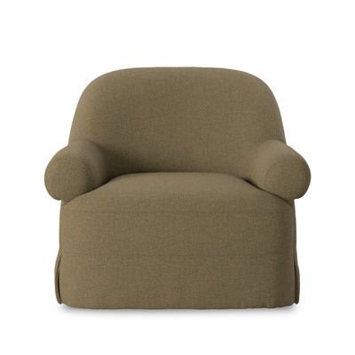 Amber Lewis x Four Hands Arden Swivel Chair - Broadway Olive