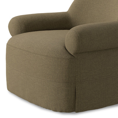 Amber Lewis x Four Hands Arden Swivel Chair - Broadway Olive