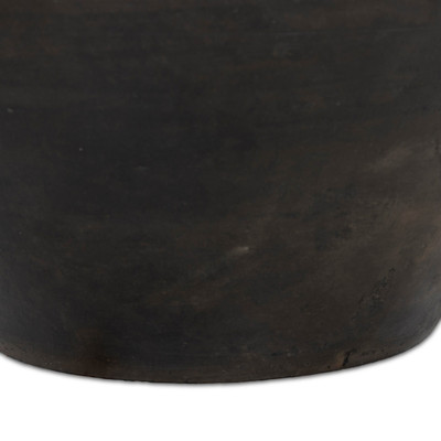 Amber Lewis x Four Hands Atrani Table Lamp - Aged Black Terracotta