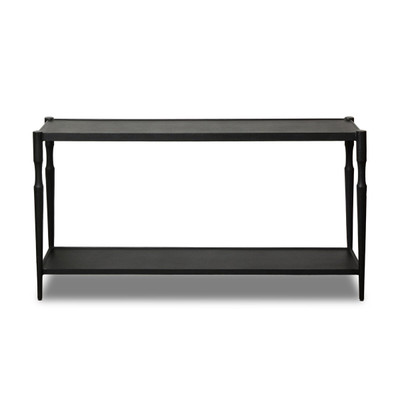 Amber Lewis x Four Hands Augusta Console Table - 60" - Textured Iron