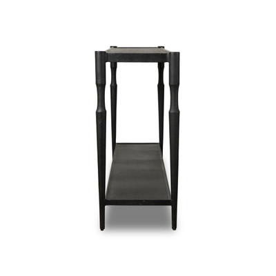 Amber Lewis x Four Hands Augusta Console Table - 60" - Textured Iron