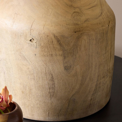 Amber Lewis x Four Hands Baku Table Lamp - Natural Eucalyptus
